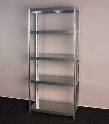 Vega fém polcrendszer, 5 polc, 180x90x40 cm, 130 kg