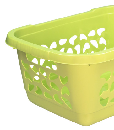 Ruháskosár, 32 L, zöld - UTOLSÓ 1 DB
