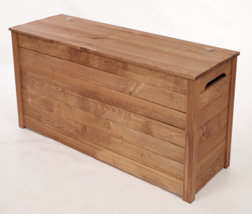 DŘEVĚNÁ ÚLOŽNÁ TRUHLA PALISANDR 140L, 48x81x39cm