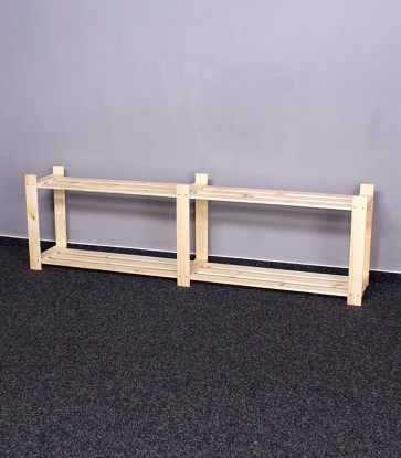 Tároló polc, 2 polc, 50x170x28 cm