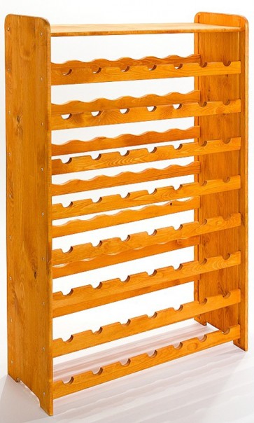 Rack Bortartó, 56 üvegre, Lazúr – mahagón, 118x72x27 cm