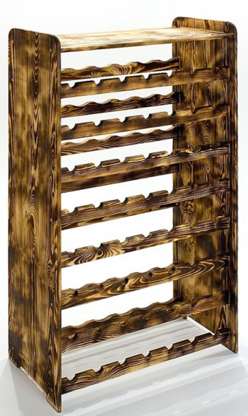 Rack Bortartó, 56 üvegre, Rusztikál, 118x72x27 cm