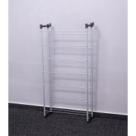 Praktik fém cipőállvány, 92x46x21 cm, 14 pár cipőnek