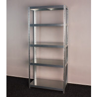 Vega fém polcrendszer, 5 polc, 180x90x40 cm, 130 kg