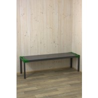 Kiegészítő a Jupiter műanyag polcrendszerhez, szürkészöld, 43x130x46 cm