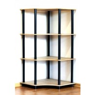 Dedal kombinált sarok polcrendszer, 4 polc, 108x55x55 cm