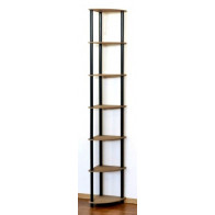 Dedal kombinált sarok polcrendszer, 7 polc, 210x33x33 cm