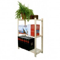 Ross fa polcrendszer, 3 polc, 90x65x30 cm