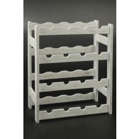 Rovan Bortartó, 16 üvegre, Provance – fehér, 54x44x25 cm