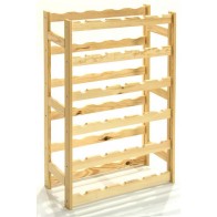 Rendal Bortartó, 30 üvegre, Natúr, 86x53x25 cm