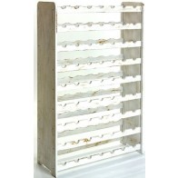 Racon Bortartó, 63 üvegre, Provance – fehér, 118x72x27 cm