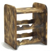 Ricos Bortartó, 6 üvegre, Rusztikál, 38x33x27 cm