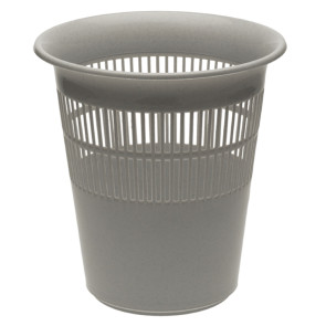 Papírkosár, Ø 29 cm, ezüst   UTOLSÓ 15 DB