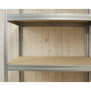 Helios fém polcrendszer, 4 polc, 180x120x60 cm, 175 kg