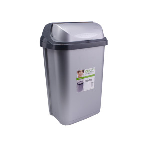 "Roll-Top" Szemetes,  25 l, ezüst   UTOLSÓ 1 DB