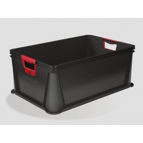 Eurobox műanyag tároló doboz, 45 L, grafit - UTOLSÓ 2 DB