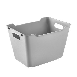 Műanyag doboz LOFT 20 l, szürke, 40x28x25 cm