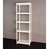 Vega fém polcrendszer, 5 polc, 180x60x40 cm, 130 kg, fehér