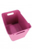 Műanyag doboz LOFT 12 l, rózsaszín, 35,5x23,5x20 cm   UTOLSÓ 6 DB