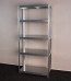 Vega fém polcrendszer, 5 polc, 180x90x40 cm, 130 kg