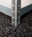 Vega fém polcrendszer, 5 polc, 180x80x40 cm, 130 kg