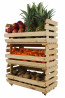 Polc gyümölcsök és zöldségek számára 80x57x30 cm