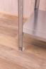 Idea fém polcrendszer, 5 polc, 200x80x30 cm, 100 kg