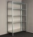Idea fém polcrendszer, 5 polc, 200x100x30 cm, 90kg