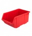 Alkatrésztároló doboz, kicsi, piros, 11x16,5x7,5 cm