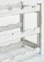 Riper Bortartó 12 üvegre, Provance – fehér, 38x44x25 cm