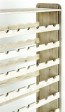 Rack Bortartó, 56 üvegre, Lazúr – fehér, 118x72x27 cm