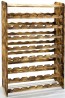 Rack Bortartó, 56 üvegre, Rusztikál, 118x72x27 cm