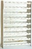 Racon Bortartó, 63 üvegre, Provance – fehér, 118x72x27 cm